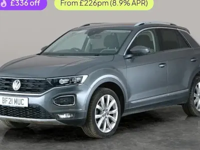 Begagnad VW T-Roc SEL 150 HK (110 kW) 2021 Grå SUV