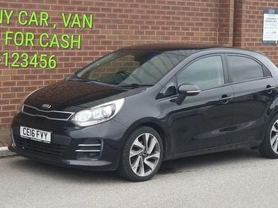 Used Kia Rio 2016 Black Hatchback