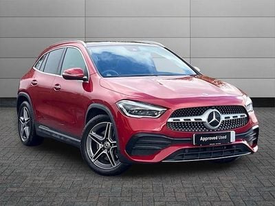Red Used 2022 Mercedes GLA250 AMG Line Premium Plus SUV | £29,490 (Fair price)