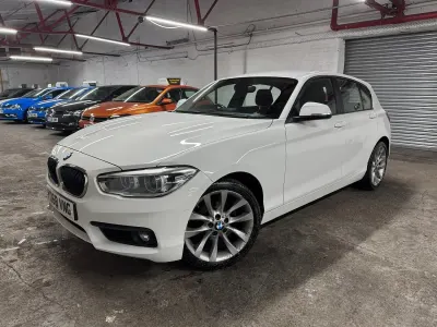 Used BMW 116 Comfort Edition 2018 White Hatchback