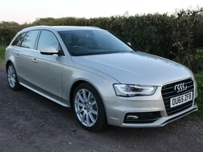 Used Audi A4 S-Line 190 HP (139 kW) 2015 Silver Estate