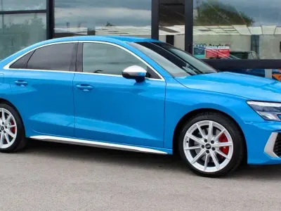 Used Audi S3 Comfort 310 HP (228 kW) 2022 Blue Sedan