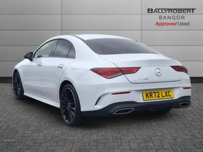 Used Mercedes CLA220 AMG line 190 HP (139 kW) 2022 White Sedan
