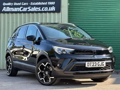 Used Vauxhall Crossland Ultimate 130 HP (95 kW) 2023 Black SUV