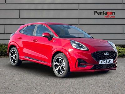 Red Used 2025 Ford Puma ST-Line SUV | £19,995 (Fair price)