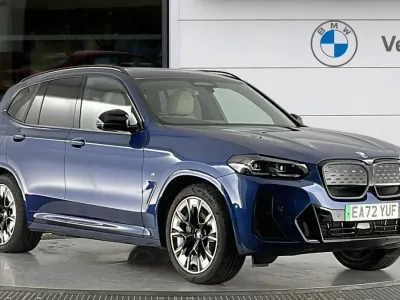 Used BMW iX3 M Sport 210 kW (286 HP) 2022 Phytonic blue SUV