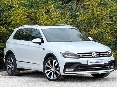 Usado VW Tiguan R-line 150 HP (110 kW) 2017 Branco SUV