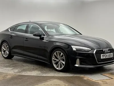 Begagnad Audi A5 Sport 2024 Svart Halvkombi