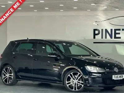 Used VW Golf VII GTD 181 HP (133 kW) 2016 Black Hatchback