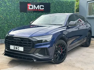 Used Audi Q8 S-Line 2019 Blue SUV