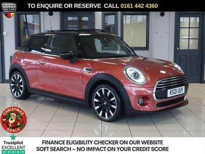 Red Used 2021 Mini Cooper Exclusive Hatchback | £12,440 (Good price)