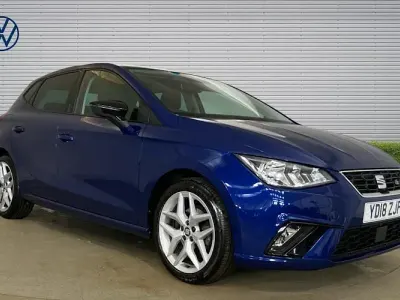 Begagnad Seat Ibiza FR 116 HK (85 kW) 2018 Blå Halvkombi