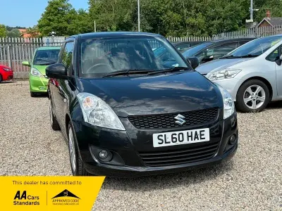 Used Suzuki Swift SZ4 94 HP (69 kW) 2010 Black Hatchback