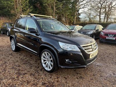 Black Used 2010 VW Tiguan R-line SUV | £3,895 (Fair price)