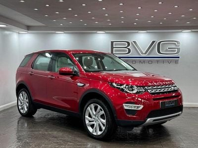 Used Land Rover Discovery Sport HSE Luxury 180 HP (132 kW) 2016 Red SUV