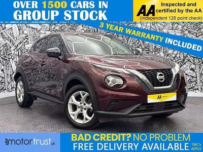 Red Used 2021 Nissan Juke N-Connecta SUV | £12,295 (Fair price)