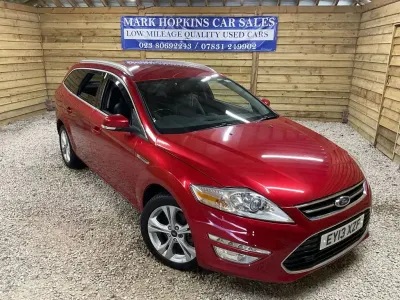 Used Ford Mondeo Titanium X 203 HP (149 kW) 2013 Red Estate