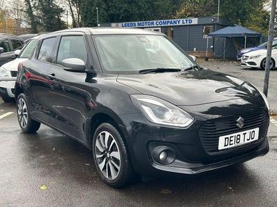 Black/silver Used 2018 Suzuki Swift SZ5 Hatchback | £8,295 (Fair price)