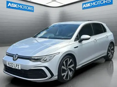 Used VW Golf VIII R-line 130 HP (95 kW) 2022 Silver Hatchback