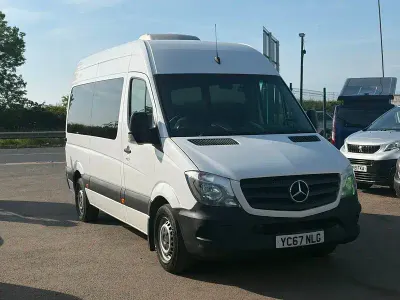 Used Mercedes Sprinter 140 HP (102 kW) 2017 White Van