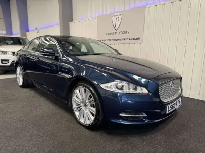 Used Jaguar XJ Portfolio 275 HP (202 kW) 2010 Blue Sedan