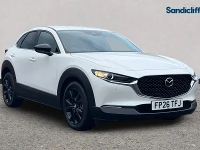 New Mazda CX-30 Homura-Line 140 HP (102 kW) 2025 Pearl  snowflake white SUV