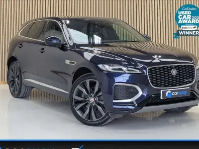 Used Jaguar F-Pace R-Dynamic 204 HP (150 kW) 2021 Blue SUV