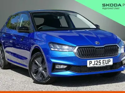 Usado Skoda Fabia Design Edition 116 HP (85 kW) 2025 Azul Citadino