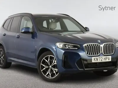 Begagnad BMW X3 M Sport 190 HK (139 kW) 2022 Blå SUV
