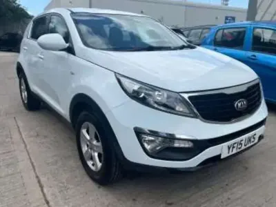Used Kia Sportage 135 HP (99 kW) 2015 White SUV