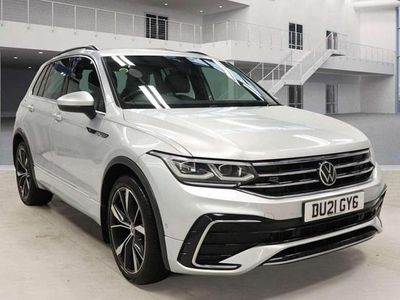Silver Used 2021 VW Tiguan R-line SUV | £16,971 (Good price)