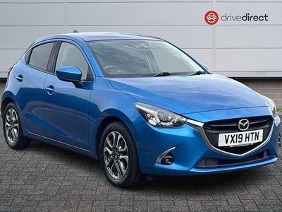 Used Mazda 2 Inclusive 2019 Blue Hatchback