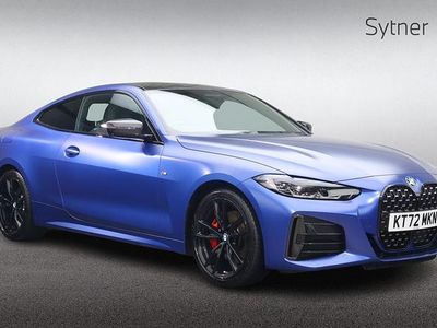 Used BMW M440 M Sport 369 HP (271 kW) 2023 Blue Sedan