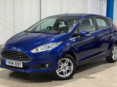 Used Ford Fiesta Zetec 82 HP (60 kW) 2014 Blue Hatchback