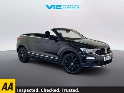 Used VW T-Roc Cabriolet Design 150 HP (110 kW) 2020 Black Cabriolet