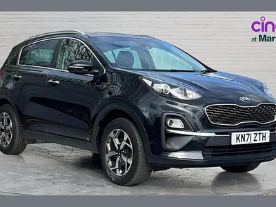 Used Kia Sportage 129 HP (94 kW) 2021 Black SUV