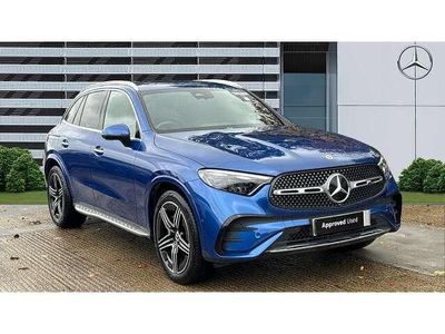 Blue Used 2024 Mercedes GLC300e AMG Line Premium SUV | £45,000 (A bit pricey)