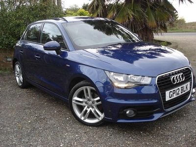 Used Audi A1 Sportback S-Line 2012 Blue Hatchback