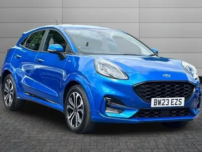 Used Ford Puma ST-Line 123 HP (90 kW) 2023 Blue SUV