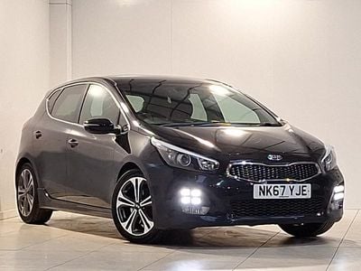 Black Used 2017 Kia Ceed GT-Line S Hatchback | £8,798 (Fair price)