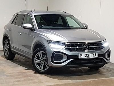 Silver Used 2022 VW T-Roc R-line SUV | £23,298 (Fair price)