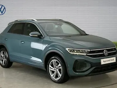 Used VW T-Roc R-line 190 HP (139 kW) 2023 Blue SUV