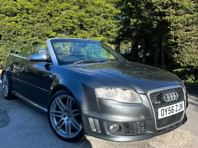 Used Audi RS4 420 HP (308 kW) 2007 Grey Cabriolet
