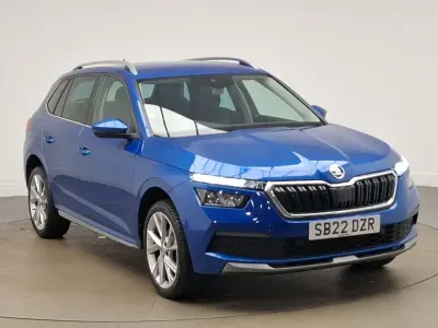Used Skoda Kamiq SE L Executive 150 HP (110 kW) 2022 Blue SUV