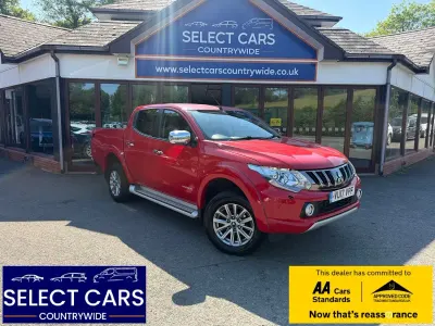 Used Mitsubishi L200 Warrior 181 HP (133 kW) 2017 Red Pickup