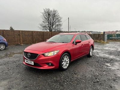 Red Used 2016 Mazda 6 Estate | £2,995 (Good price)