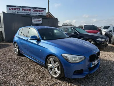 Usado BMW 118 M Sport 2013 Azul Citadino