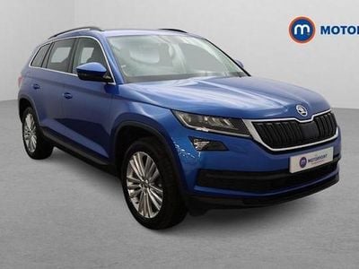 Used Skoda Kodiaq SE L 150 HP (110 kW) 2021 Blue SUV