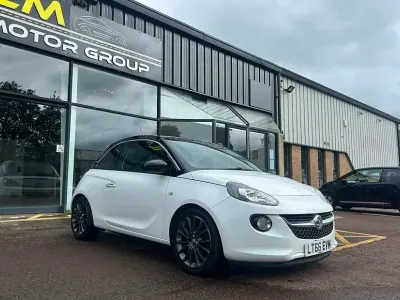 Used Vauxhall Adam Glam 2016 White Hatchback
