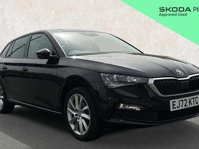 Used Skoda Scala SE L 95 HP (69 kW) 2023 Black Hatchback